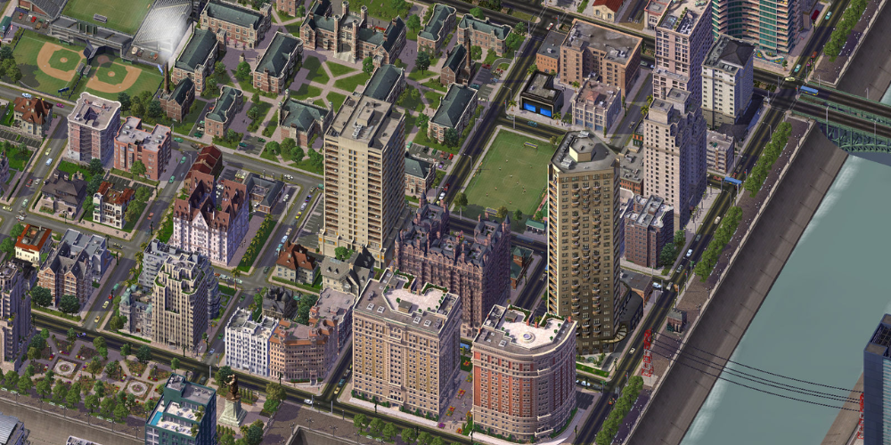 SimCity BuildIt video game. free